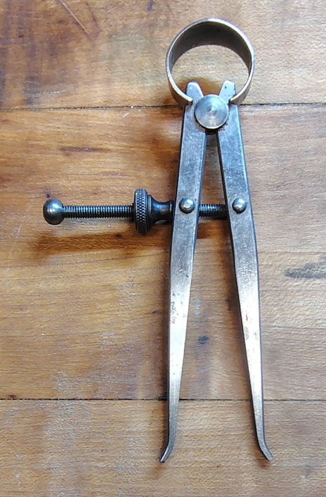 🗽 VINTAGE UNION TOOL 4" ID CALIPER