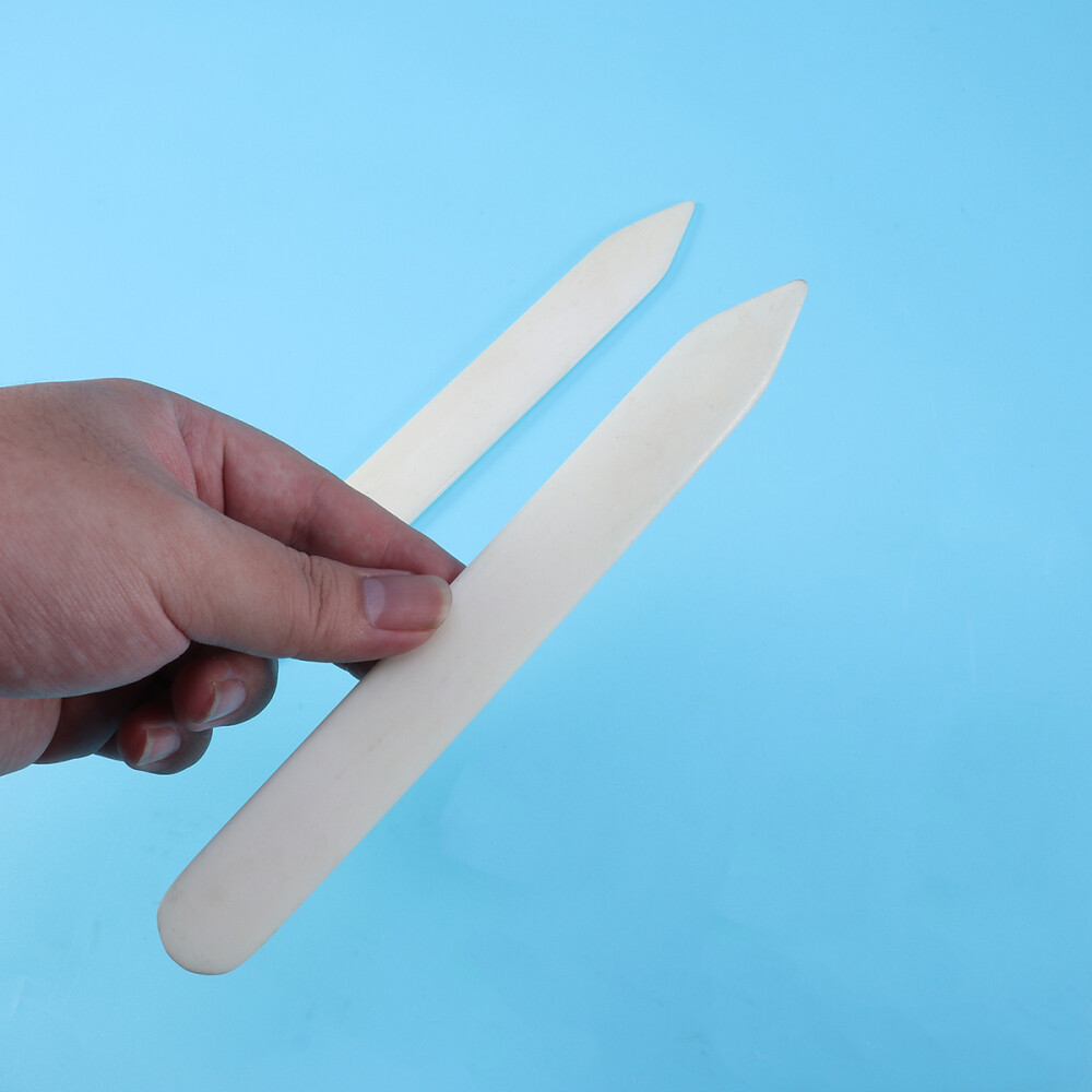 6Leather Burnishing Tool pcs Bone Folder Crafts Paper Creaser Tool