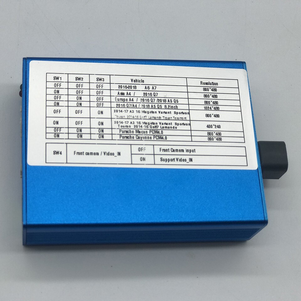 Reverse Backup Solution For 2017 Audi A4 B9 MIB Rear View Camera Interface Kit