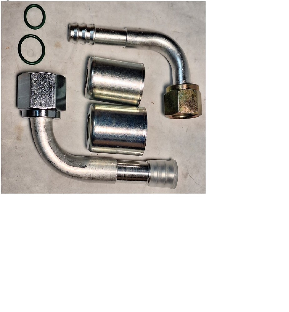 SANDEN SD508 709 TAMA SELTEC COMPRESSOR FITTINGS