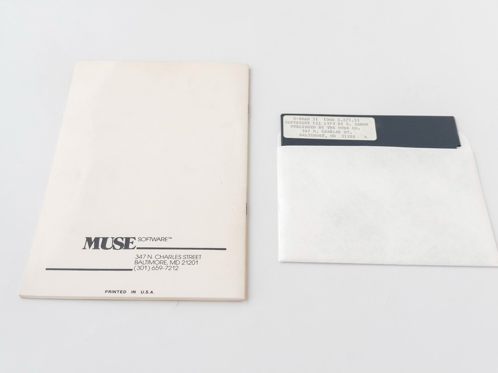 U-Draw II - MUSE Software (The MUSE Co.) - 1979 / Apple II