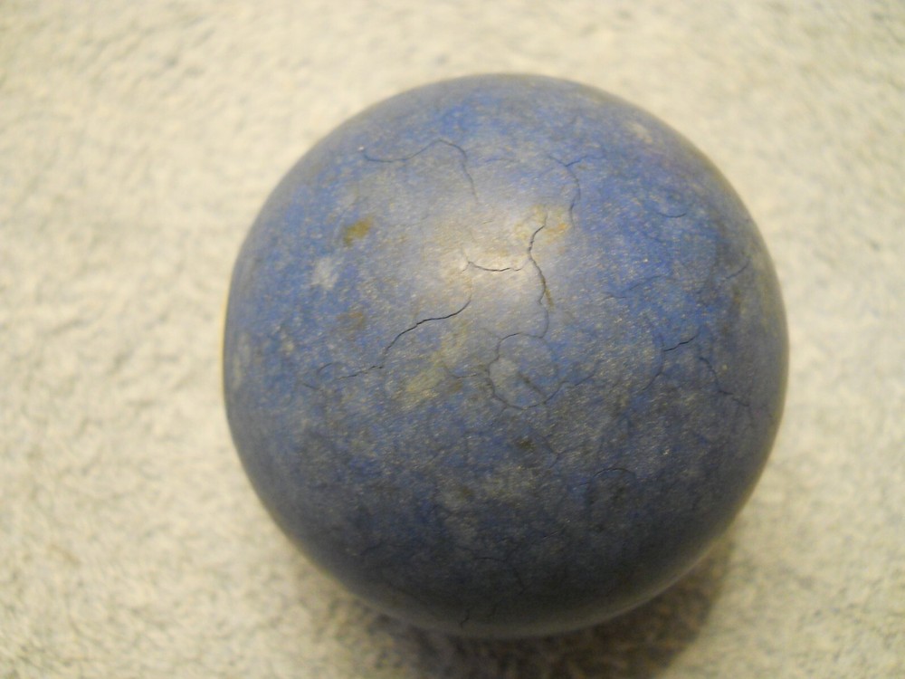 Vintage Clay Billiard Ball- #2