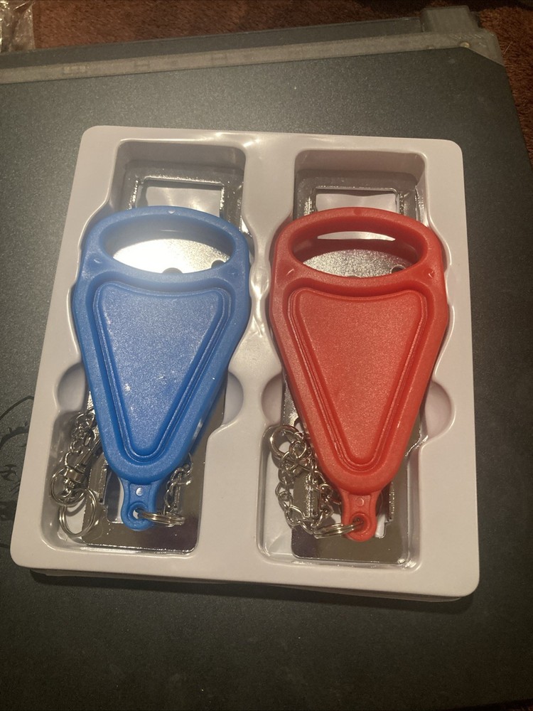 AceMining Portable Door Lock - Red/Silver