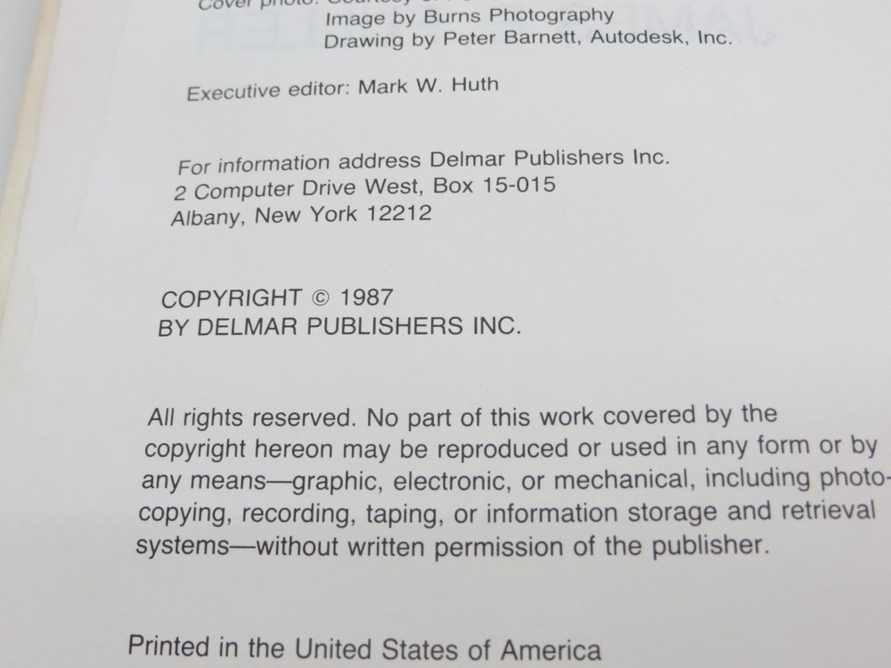 USING AUTOCAD 2.5 by James E. Fuller (1987, Paperback) vintage computer book