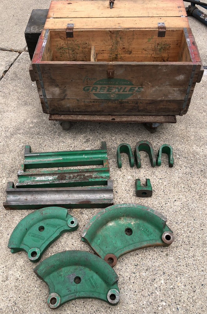 Greenlee Rigid bending shoes