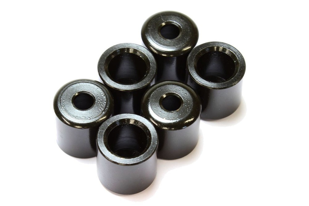 Guitar String ferrules in Black