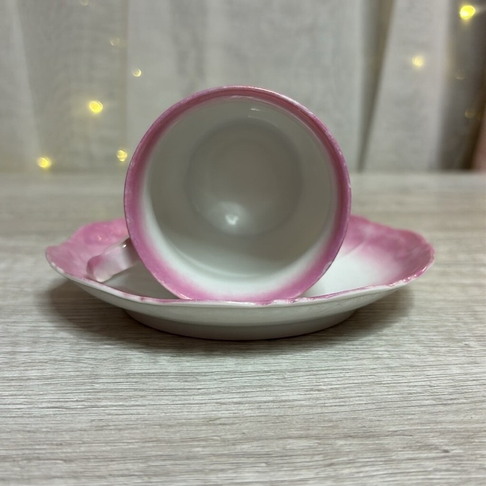 Rose Teacup & Saucer