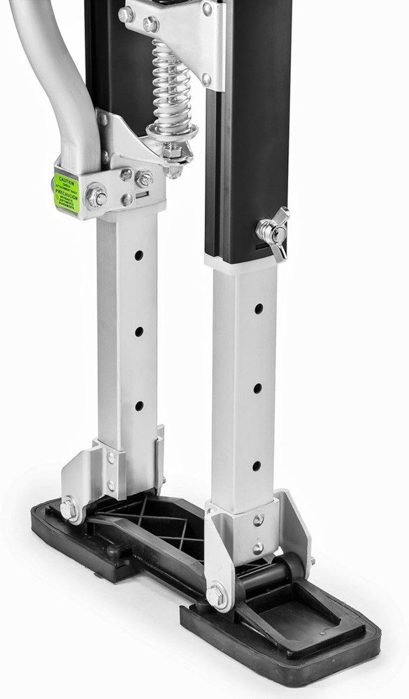 GypTool Pro 36" - 48" Drywall Stilts - Black