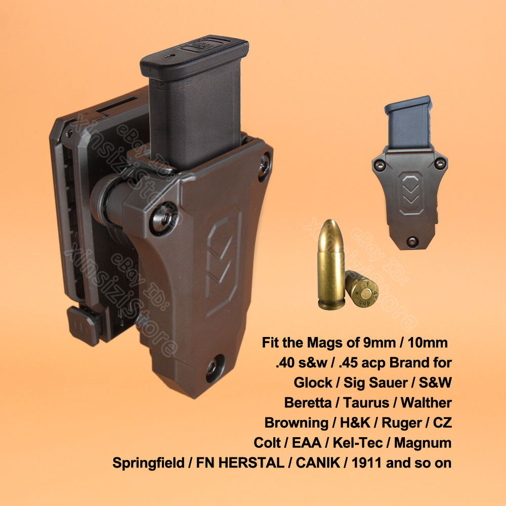 HK45 USP45 Single Stack Magazine Pouch Fit Heckler & Koch HK45C USP45 Compact
