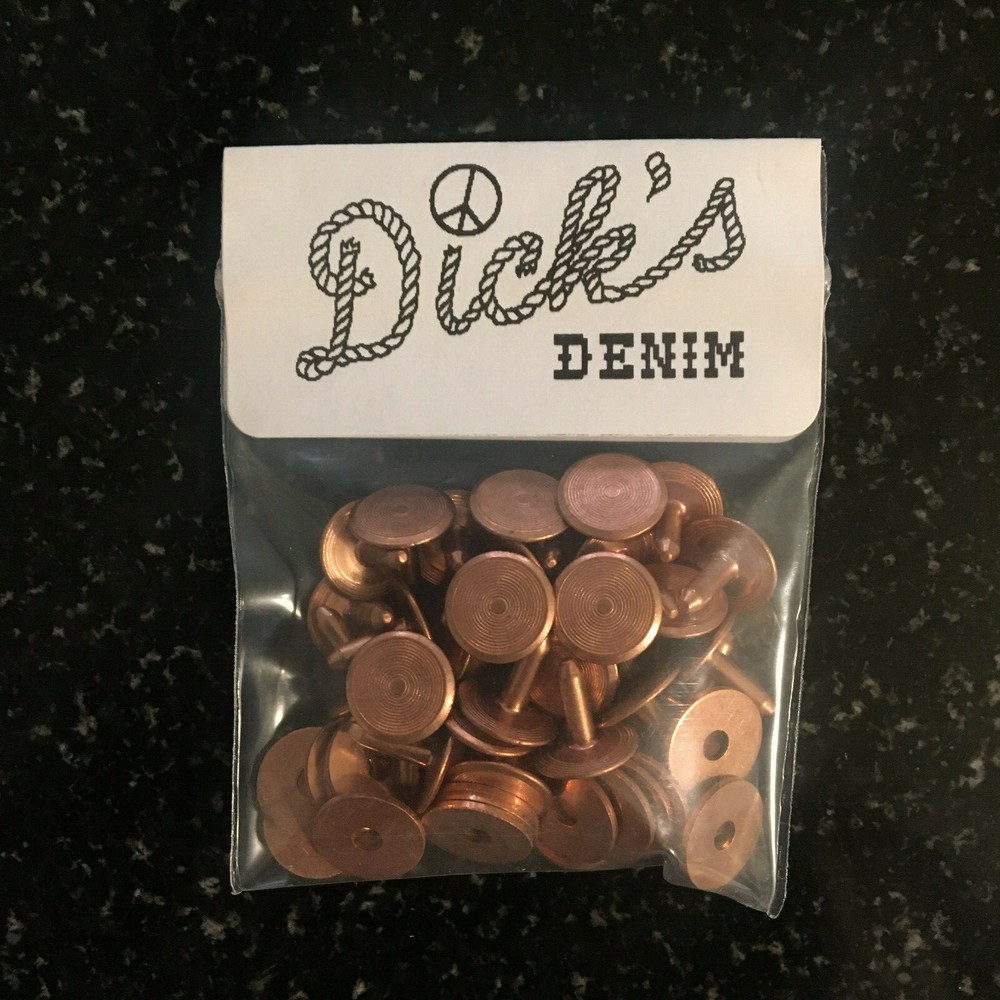 Short Jean Rivet (9.5mm) — Copper