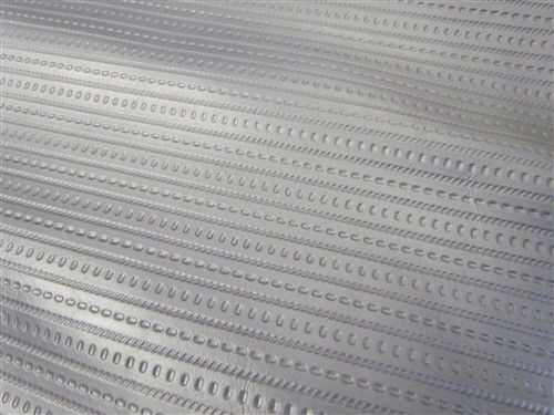 BLACK LEATHER TEXTURED HIDE 89 3/4" X 51 3/4"