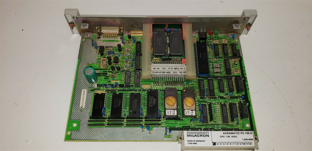 Cincinnati Milacron Acramatic PC-105 R CPU Board C143-012B-48S