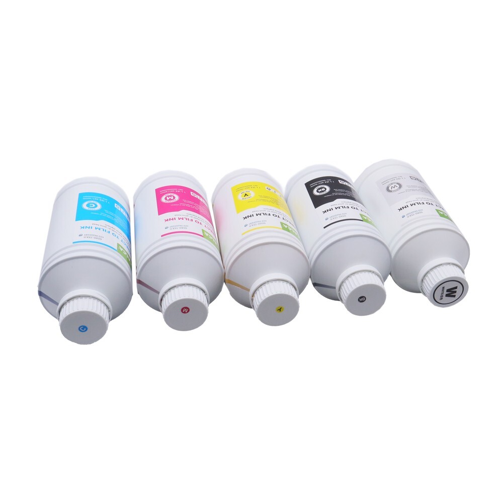 CALCA Direct to Transfer DTF Transfer Refill Ink CMYK/2L White Cleaning Solution