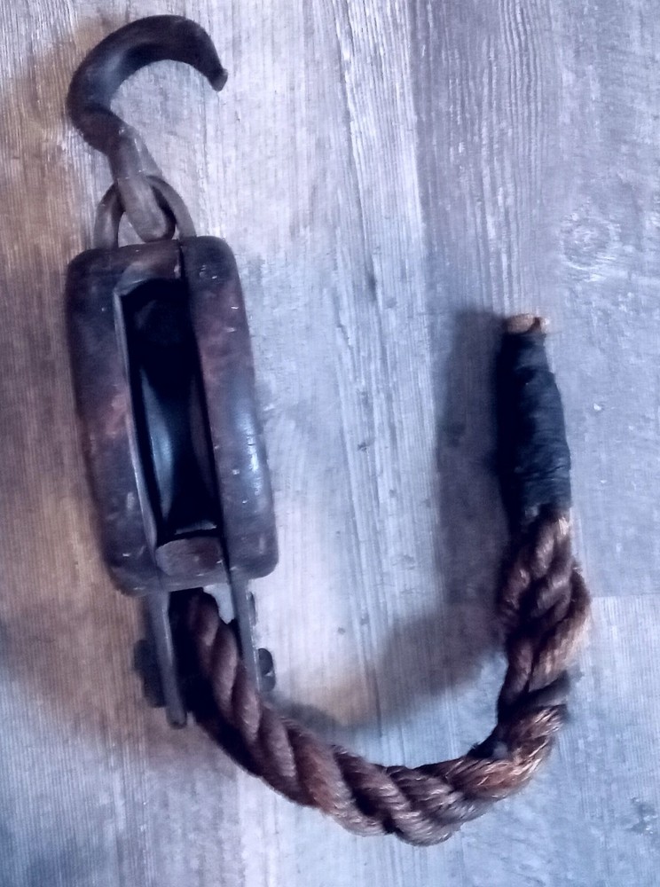 Block & Tackle - Vintage Practical Tactical Or Decortive