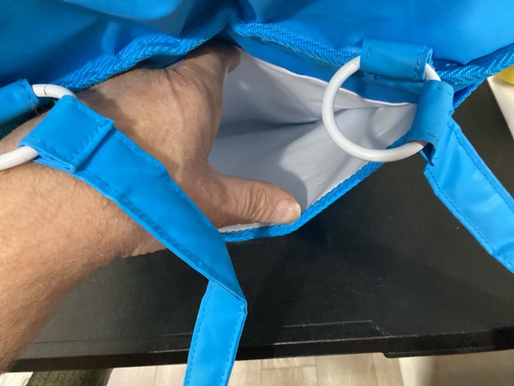 Artic Zone Blue and White Soft Cooler Bag