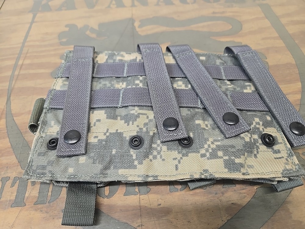 Salty USGI ACU MOLLE Triple Pouch Cag Sof Devgru Seal