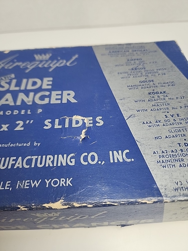 Airequipt 2"x2" Slide Changer Model P In Original Box