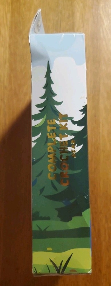 Needle Creations Complete Crochet Kit DIY Easter Bear Intermediate Skill Level