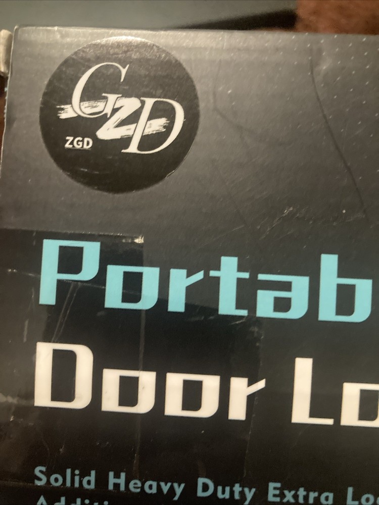 AceMining Portable Door Lock - Red/Silver