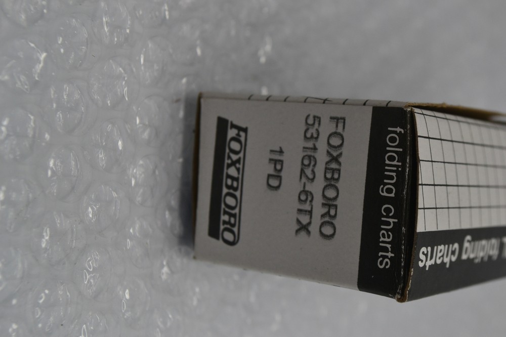 FOXBORO 53162-6TX FOLDING CHARTS NSMP