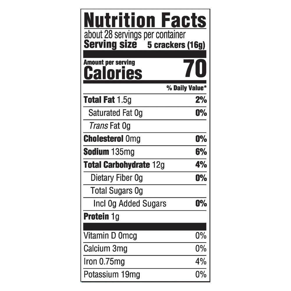 (3 pack) Original Saltine Crackers, 1 - 16 oz Box