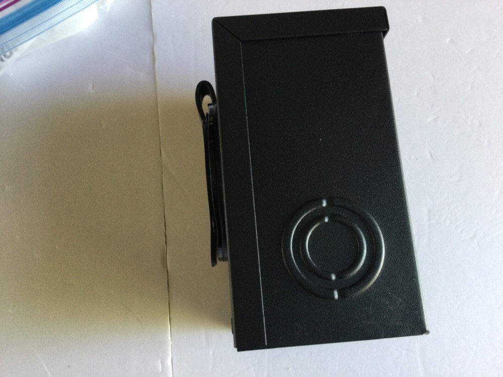 Switch Transfer Generator Power Electrical Inlet Box Panel NEMA Plug 30A 7,500W