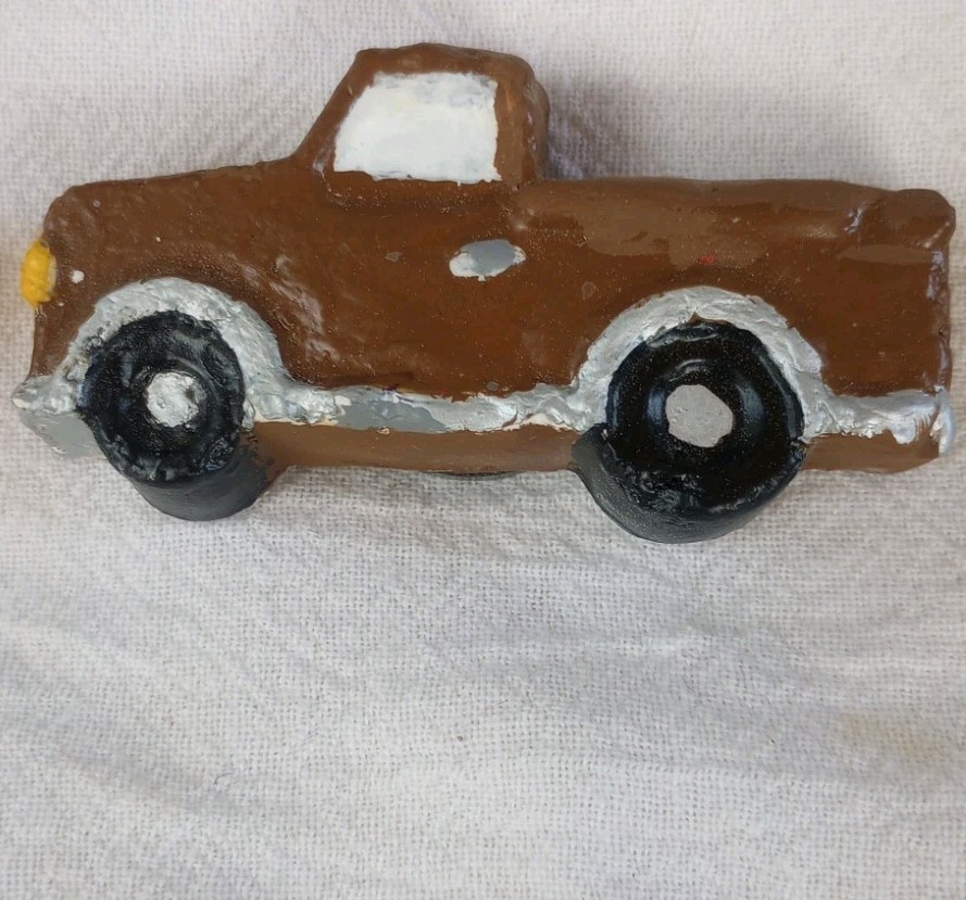 Barn Magnet Handmade Clay
