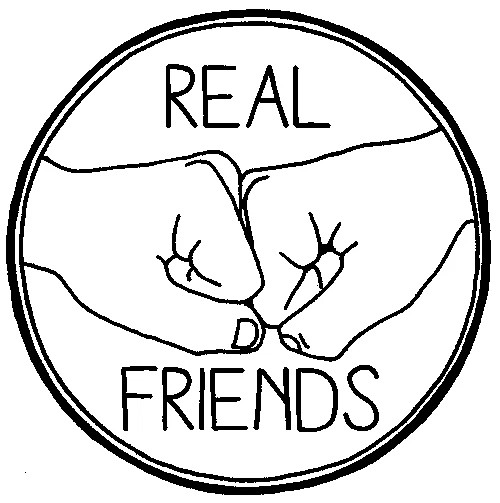 Real friends Sticker Decal XV