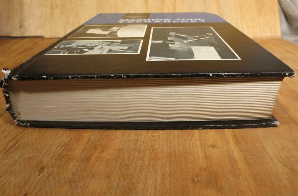 Vintage 1968 Machine Tool Technology 3rd Edition By McCarthy And Smith