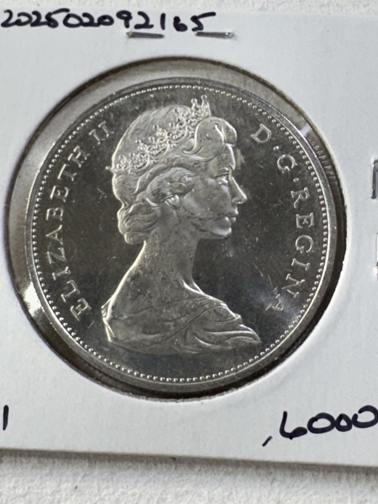 1965 Canada $1 Silver Coin