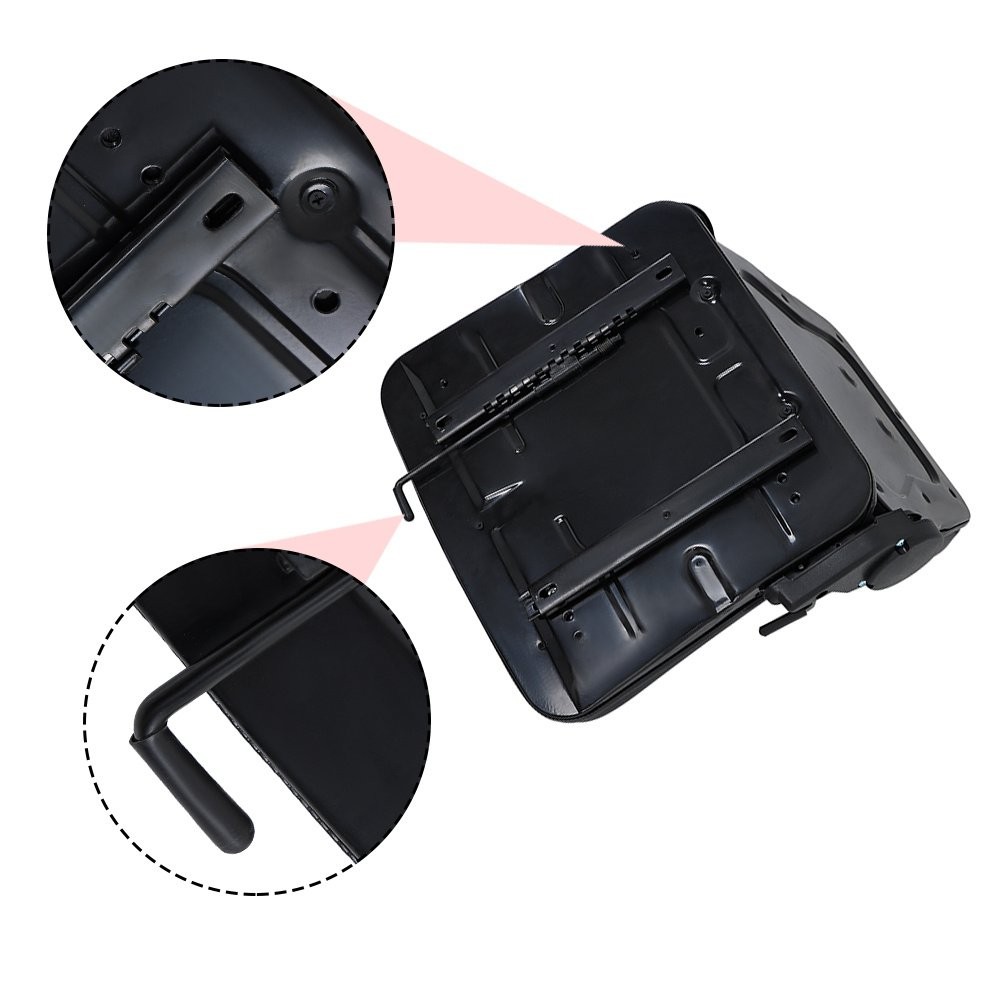 Waterproof Adjustable Fold Down Forklift Seat Angle Backrest For Excavators US