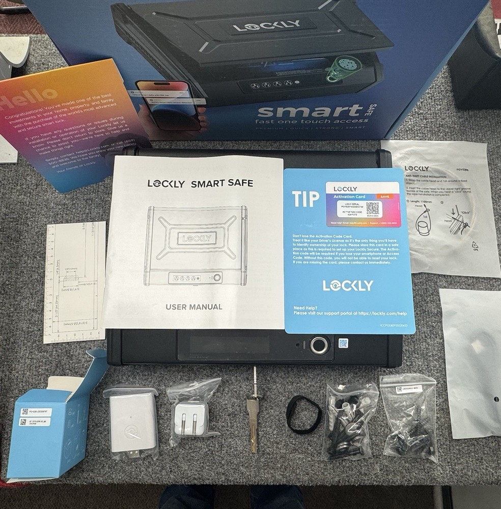 Lockly Smart Safe PGV528WMB