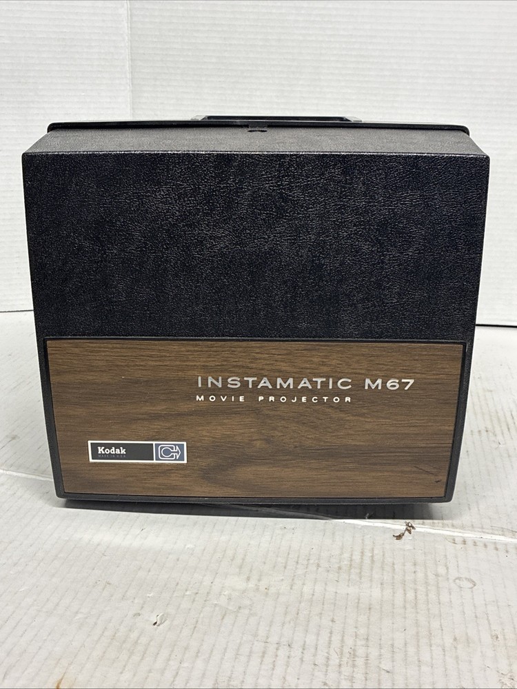 Kodak Instamatic M67 8/Super 8 Projector See Description
