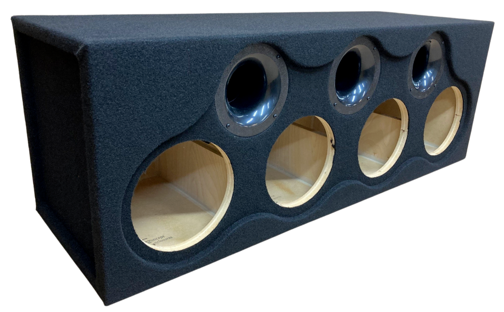 Custom Ported / Vented Sub Box Subwoofer Enclosure for 4 8" DC Audio M3 8" subs