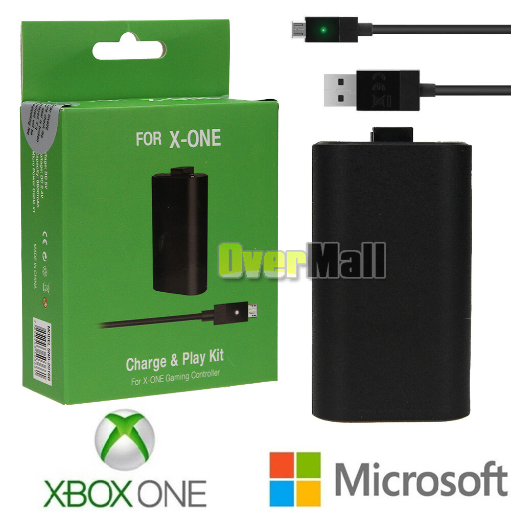 For Microsoft Xbox Play & Charge Rechargeable Controller Micro-USB Cable Kit