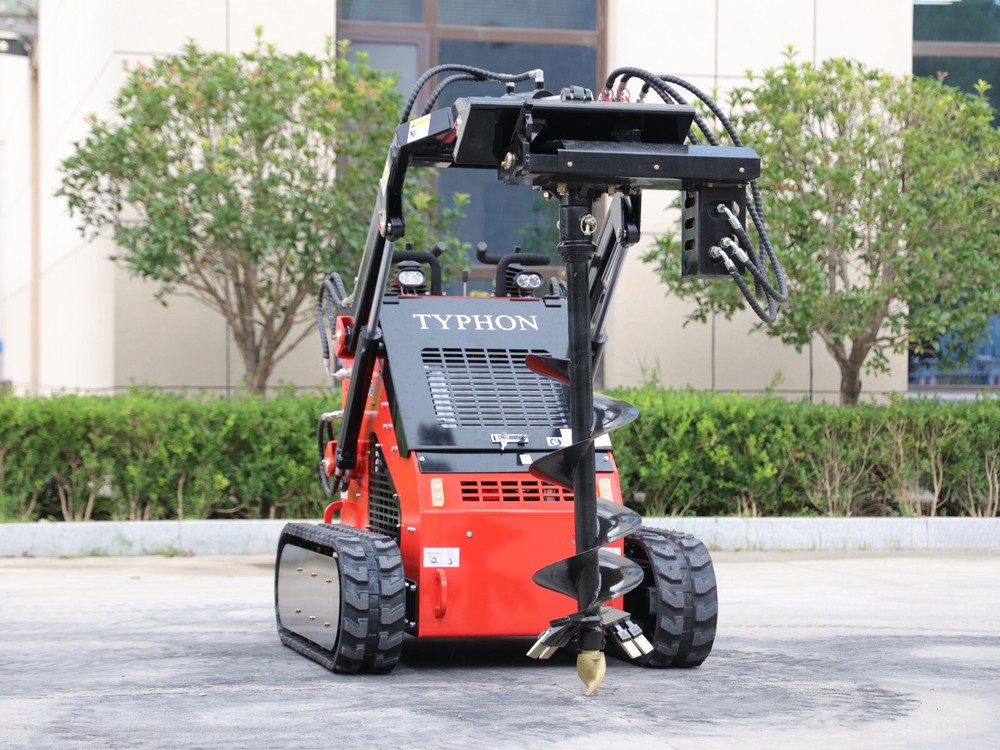 Auger Attachment mini skid steer loader attachments for TYPHON STOMP skidsteer\