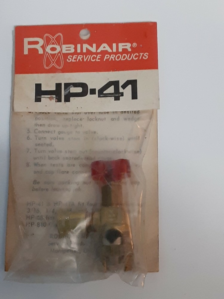 Robinair ACCESS FITTING HP-41
