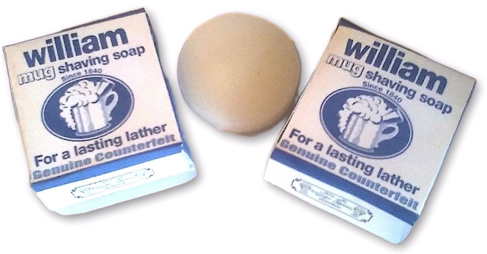 Genuine COUNTERFEIT "William" Shaving Soap! 2 Boxes! Make An Offer!!!
