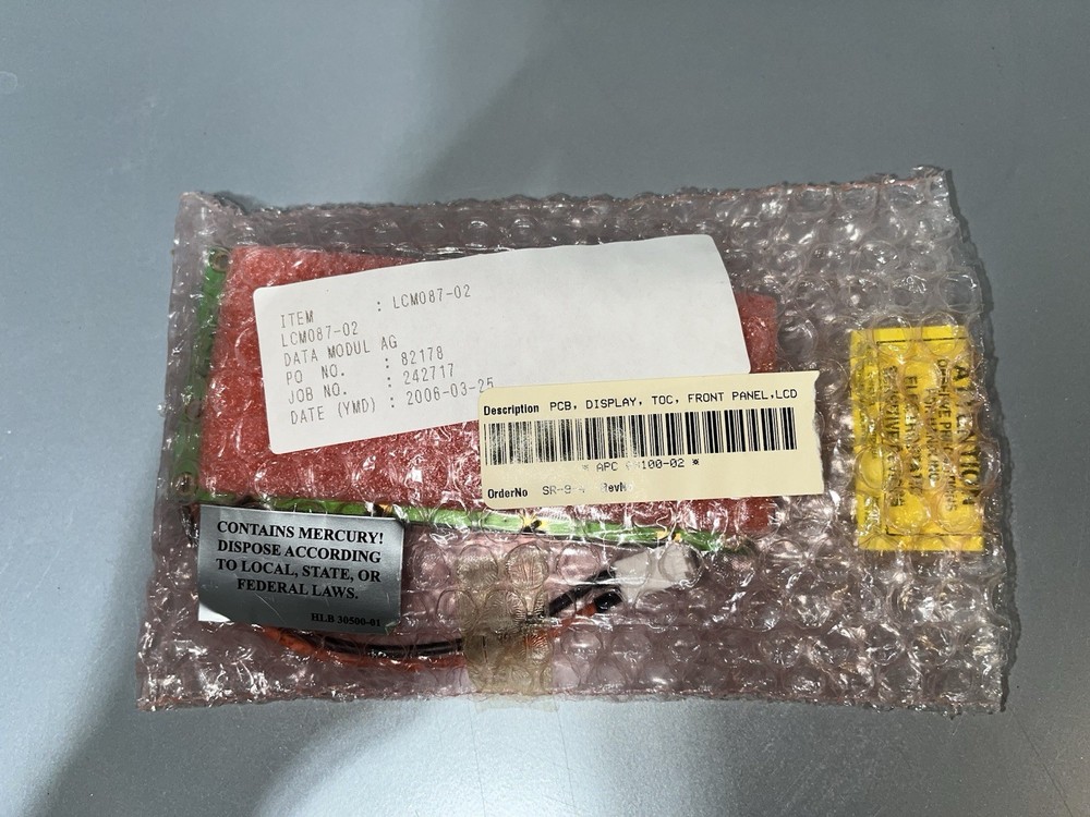 IONICS Sievers 400 TOC Analyzer Display Board, Screen LCM087-02 NEW