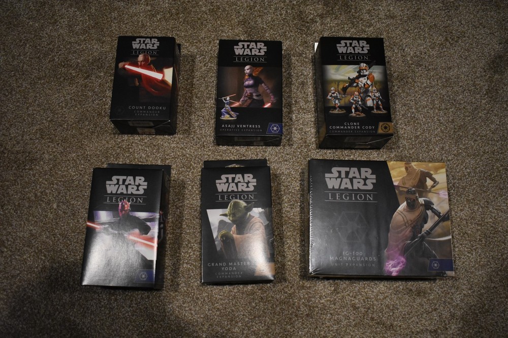 FFG/ATOMIC MASS GAMES STAR WARS LEGION MASSIVE LOT!!!!!