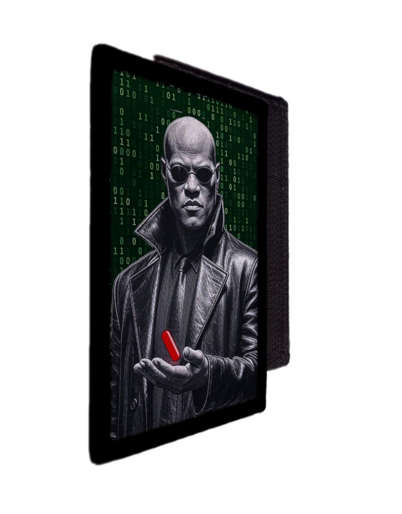 Morpheus Matrix Morale Patch - Red Pill Hook Backing