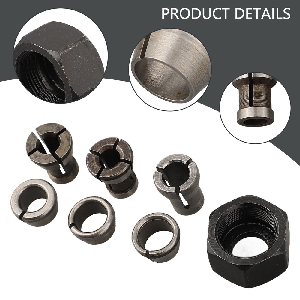 Carbide Split Bushing Collet Chuck Adapter Set for Multi Tool Suitability