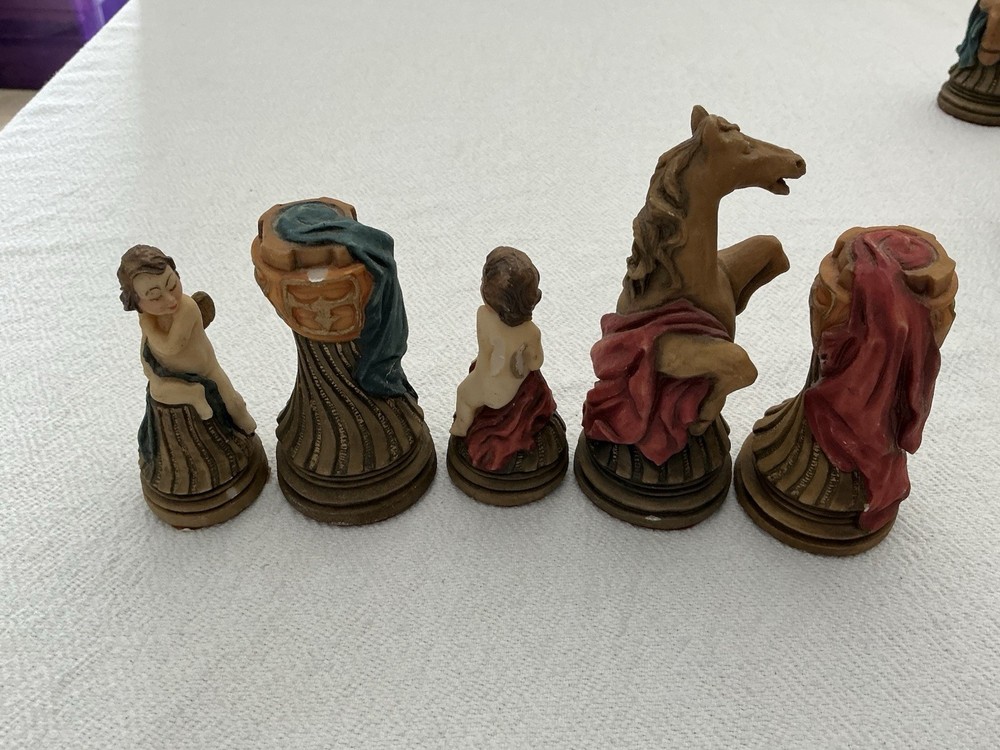 Chess Set Vintage Made In Britain