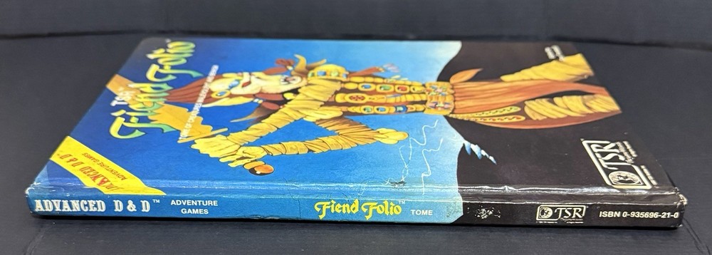 Advanced Dungeons & Dragons Fiend Folio Hardcover Book