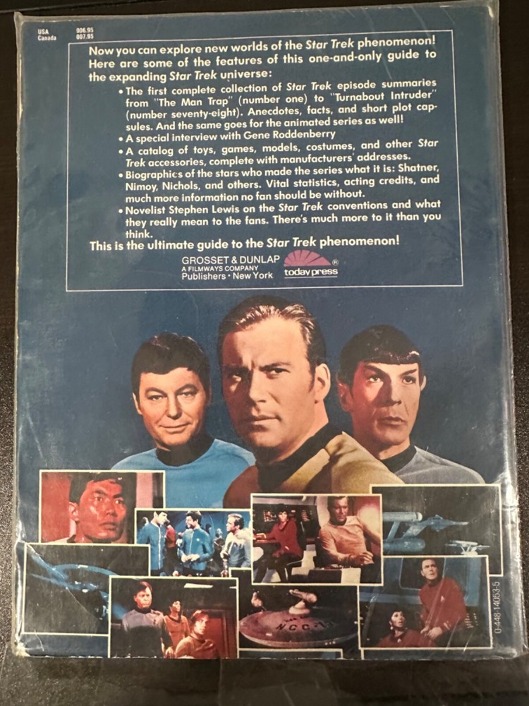 1979 A Star Trek Catalog Book