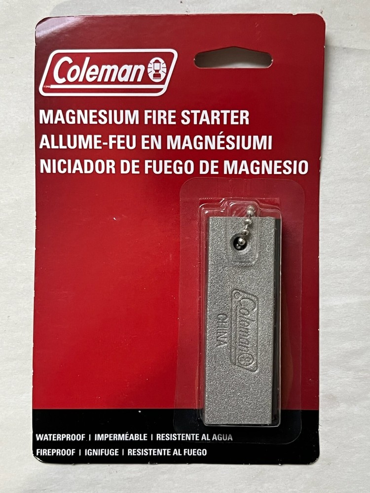 Coleman Magnesium Fire Starter New