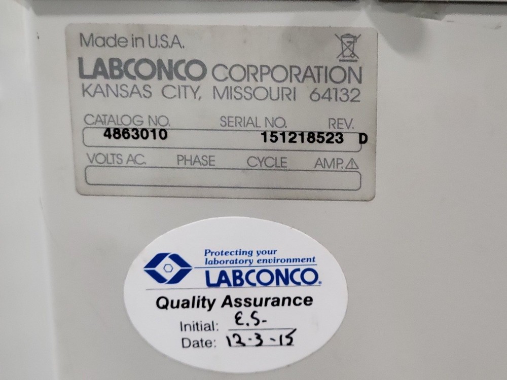 LABCONCO 3 ft Protector XVS Ventilation Station 4863010