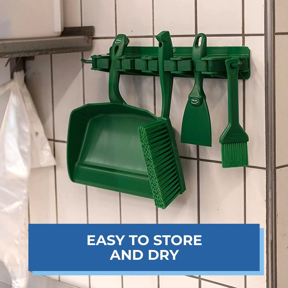 45895 Bench Cleaning Brush Polypropylene/polyester Medium Bristle Dustpan Brush