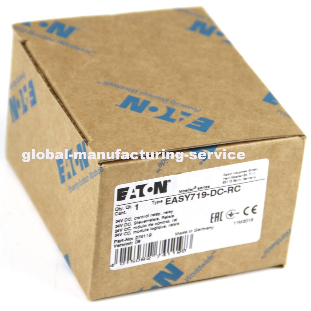 New In Box EATON EASY719-DC-RC Programmable Relay