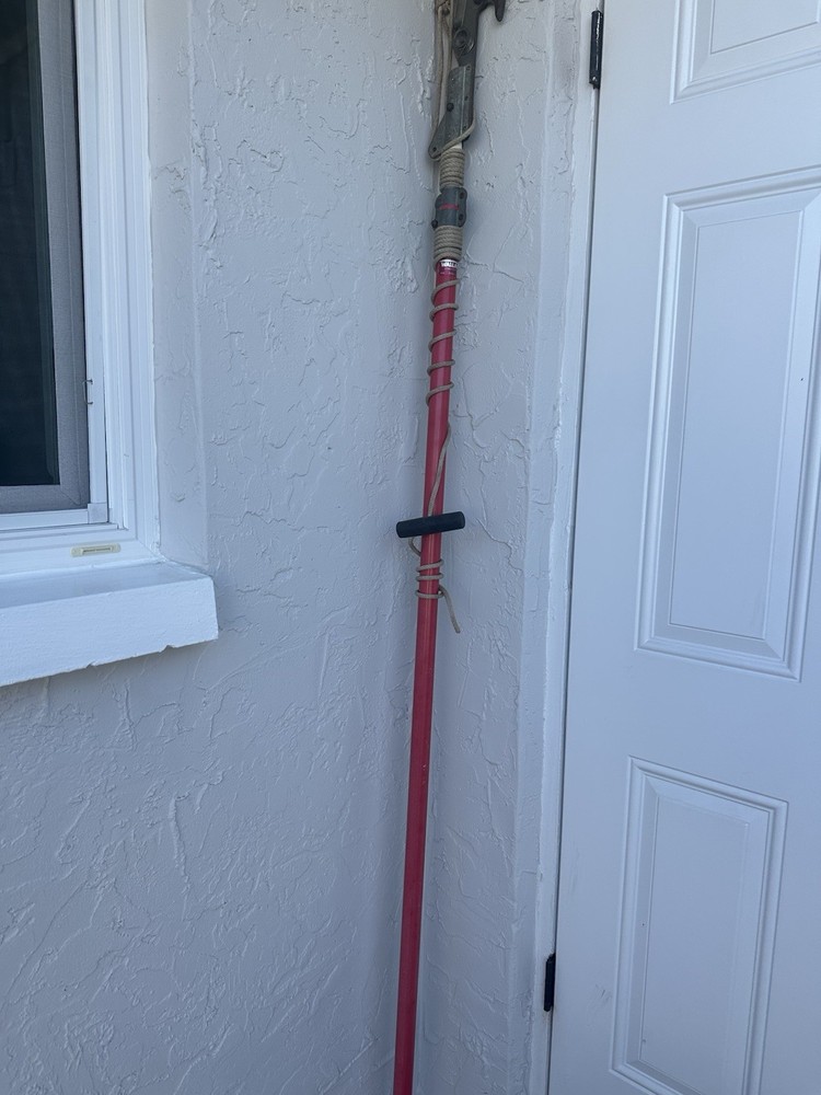 Wallace TP45 Pole Pruner Saw Forestry Pruning Tool Red Handle